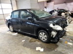 2009 Nissan Versa S Black vin: 3N1CC11E39L470403