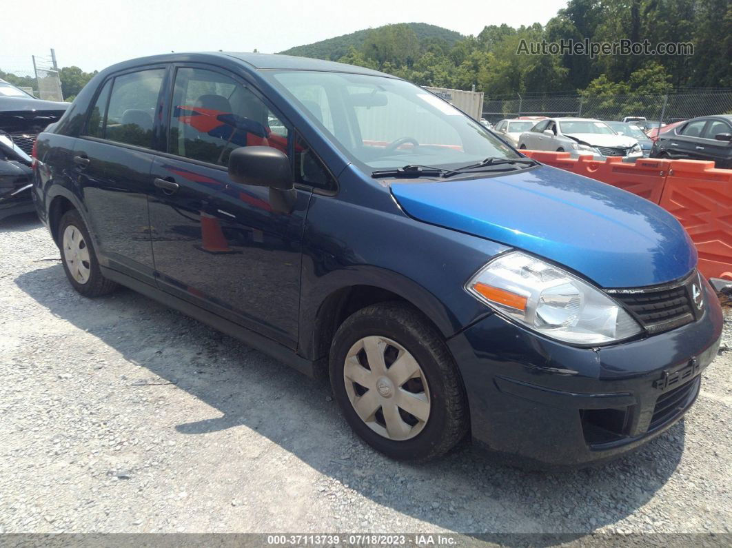 2009 Nissan Versa 1.6 Blue vin: 3N1CC11E39L480641