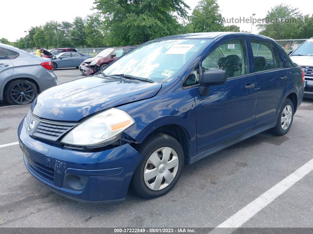 2009 Nissan Versa 1.6 Синий vin: 3N1CC11E49L480597