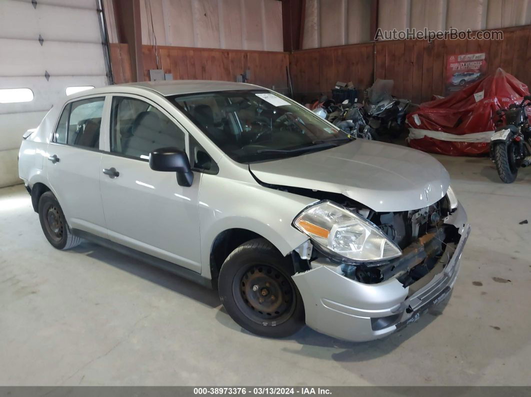 2009 Nissan Versa 1.6 Silver vin: 3N1CC11E69L460657