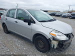 2009 Nissan Versa S/sl Silver vin: 3N1CC11E69L484036