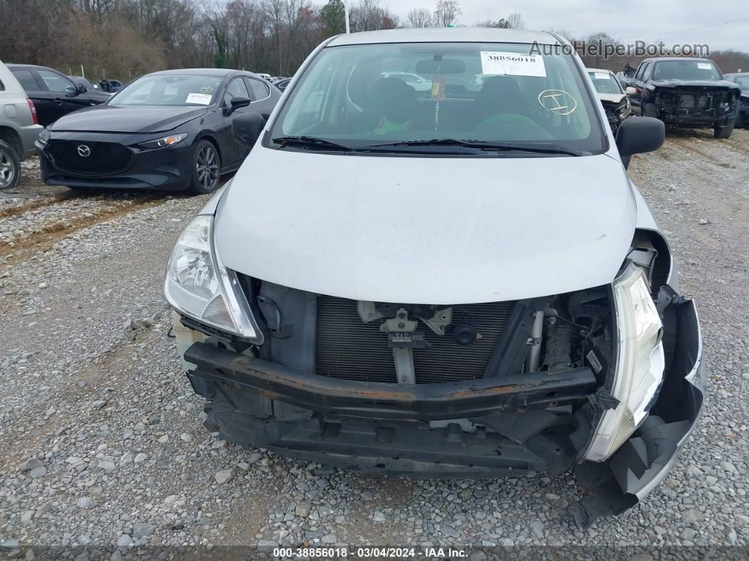 2009 Nissan Versa S/sl Silver vin: 3N1CC11E69L484036