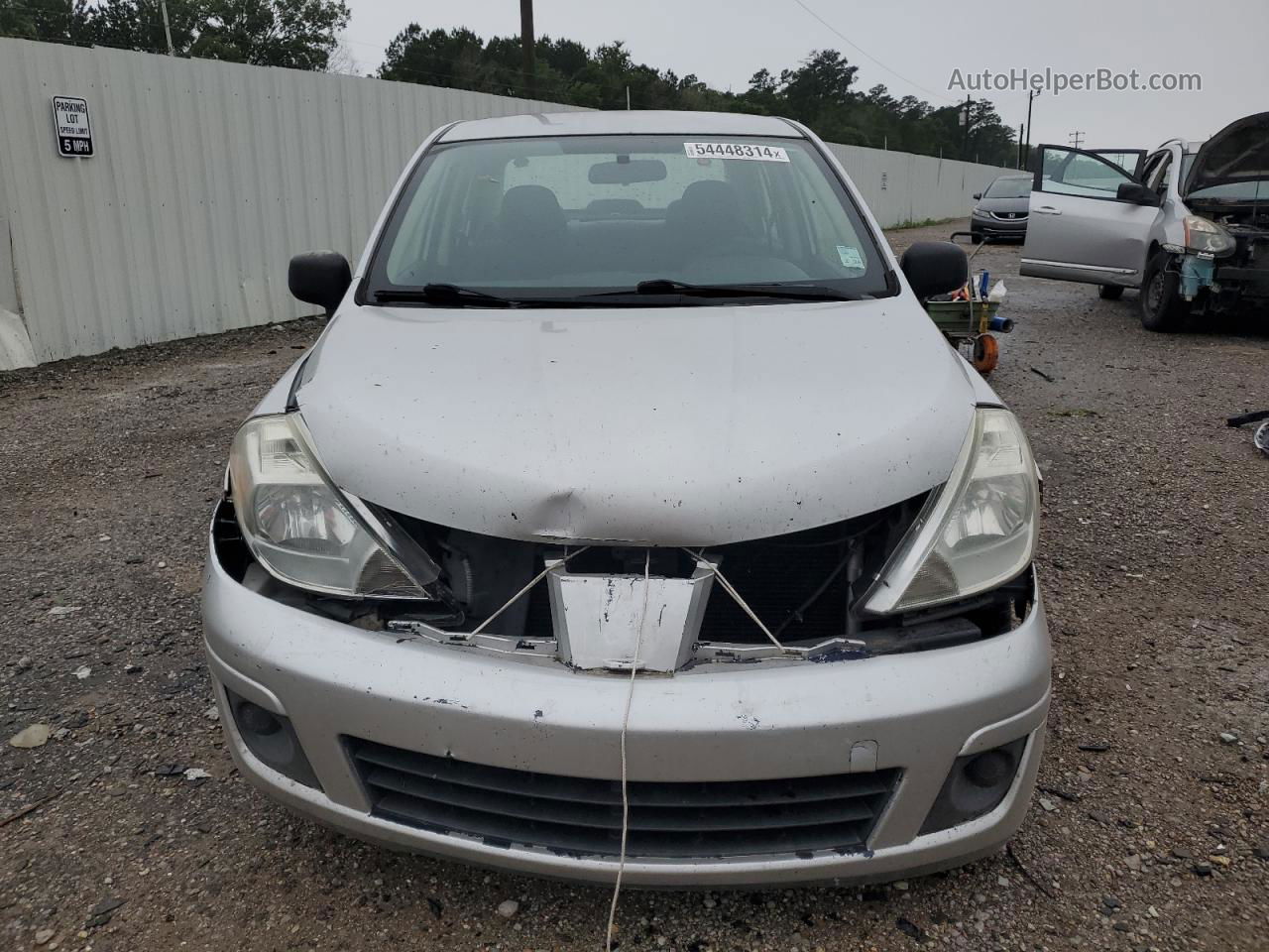 2009 Nissan Versa S Silver vin: 3N1CC11E89L473944