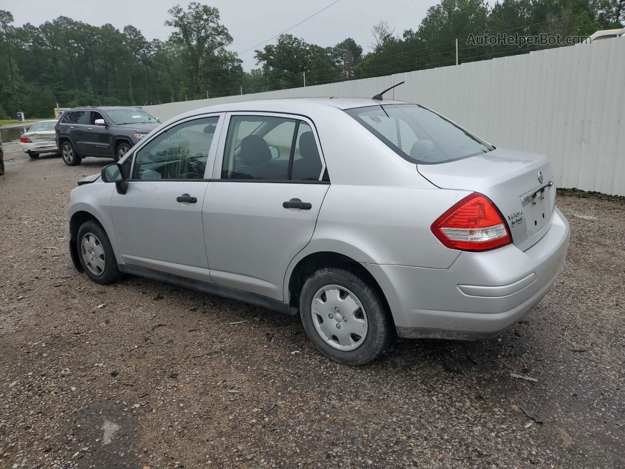 2009 Nissan Versa S Silver vin: 3N1CC11E89L473944