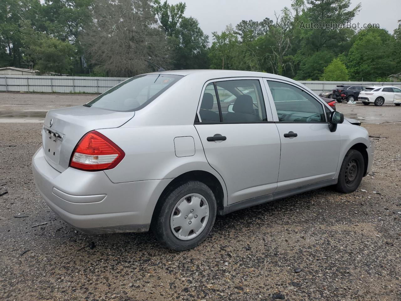 2009 Nissan Versa S Silver vin: 3N1CC11E89L473944