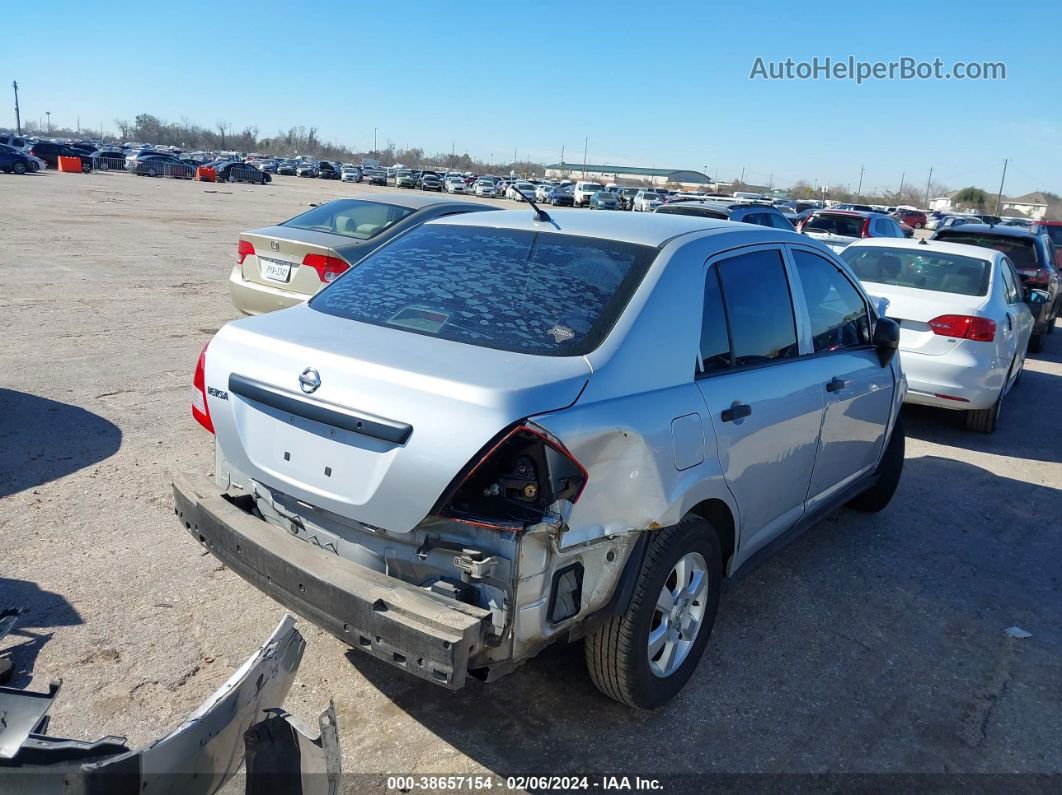 2009 Nissan Versa 1.6 Silver vin: 3N1CC11EX9L473766