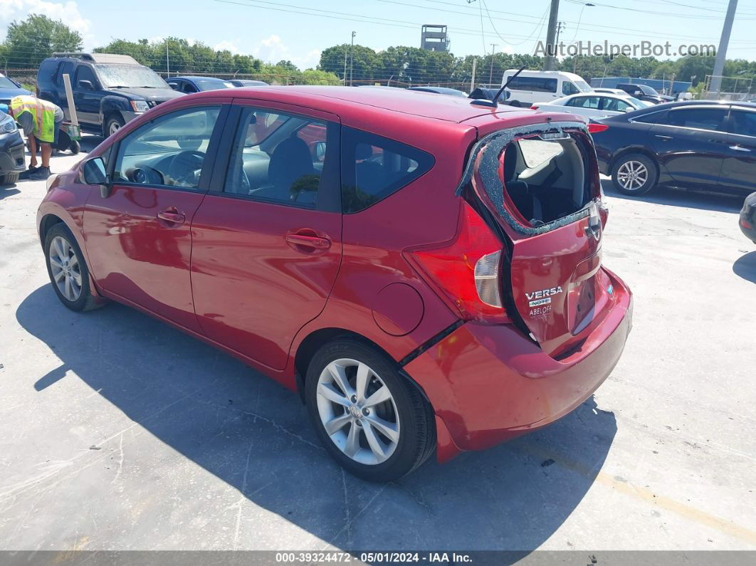 2014 Nissan Versa Note Sv Красный vin: 3N1CE2CP0EL358795