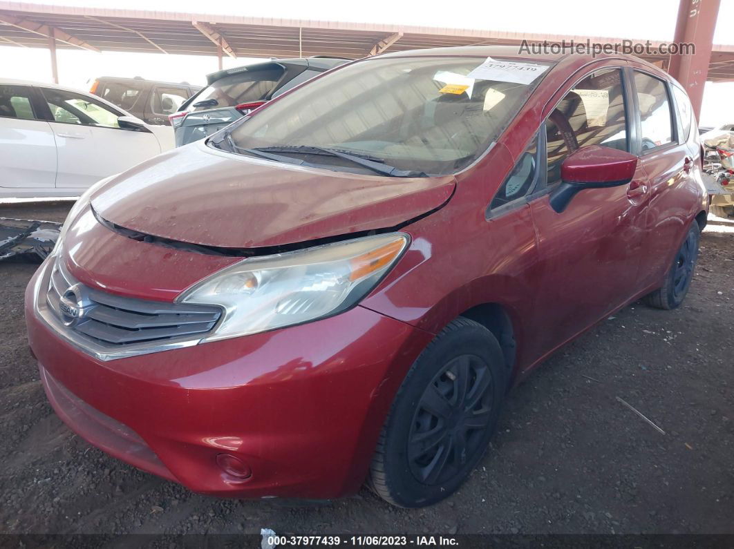 2014 Nissan Versa Note S Plus Red vin: 3N1CE2CP0EL385298