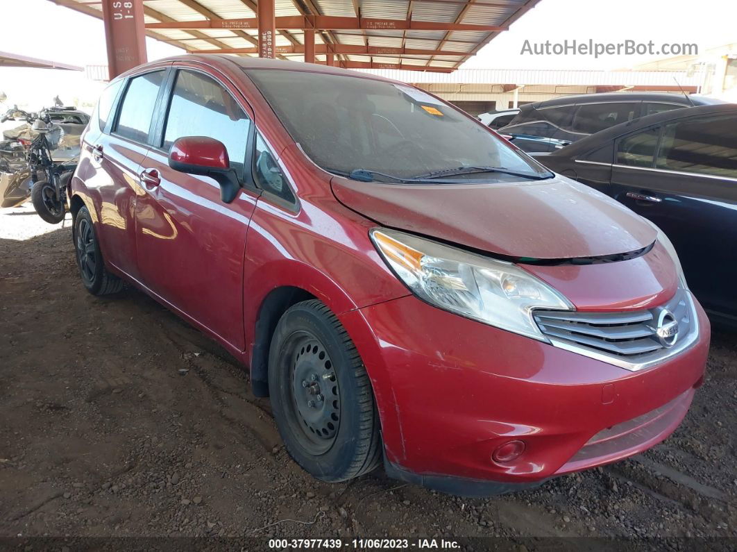 2014 Nissan Versa Note S Plus Red vin: 3N1CE2CP0EL385298