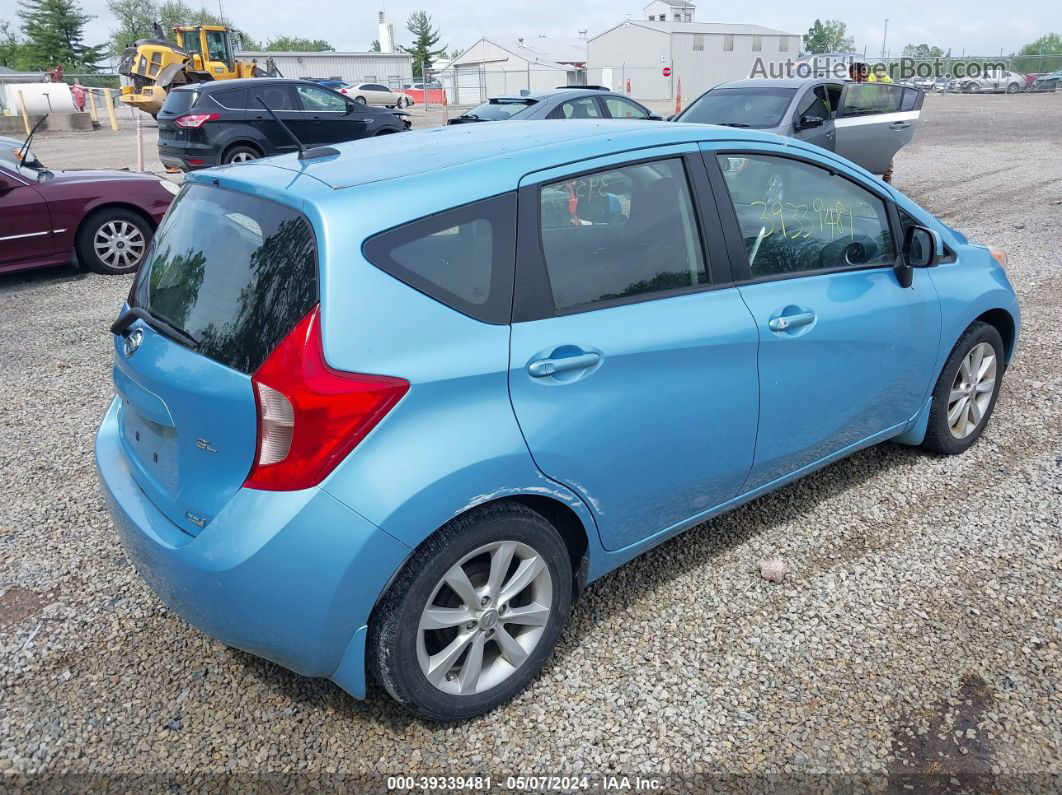 2014 Nissan Versa Note Sv Синий vin: 3N1CE2CP0EL405257