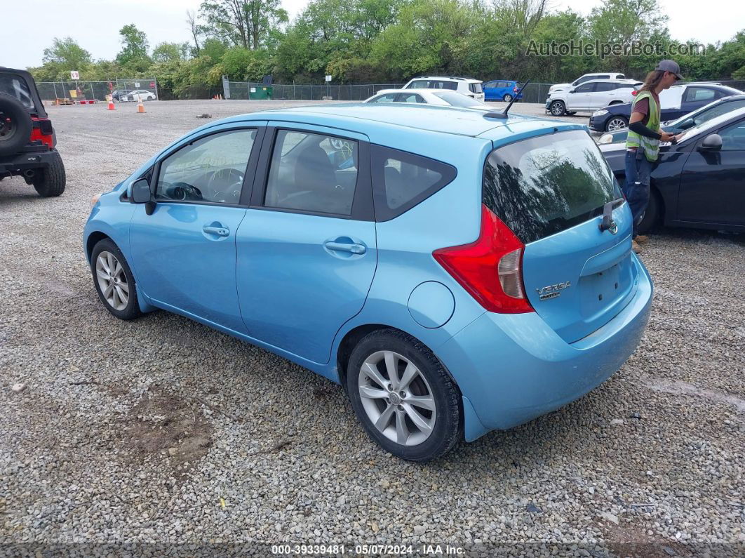 2014 Nissan Versa Note Sv Синий vin: 3N1CE2CP0EL405257