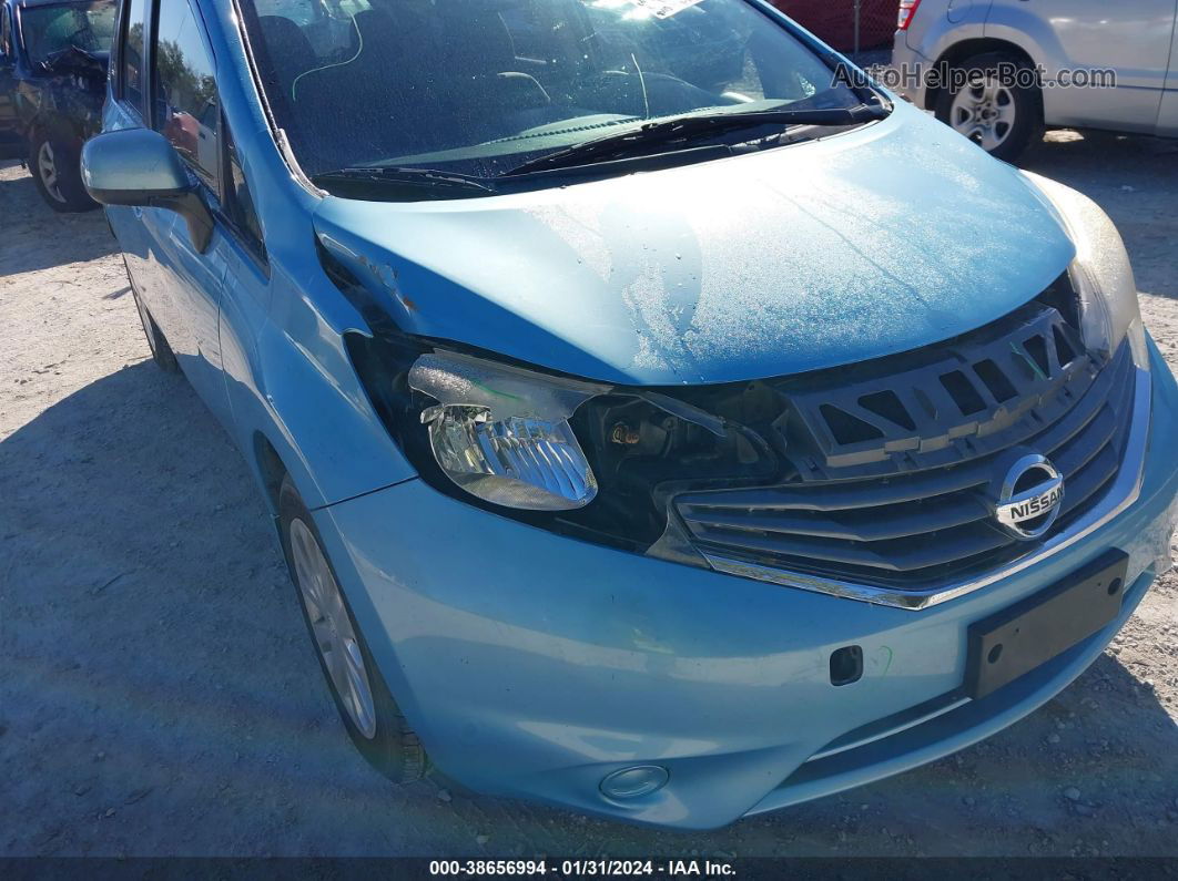 2014 Nissan Versa Note S Plus Light Blue vin: 3N1CE2CP0EL410846