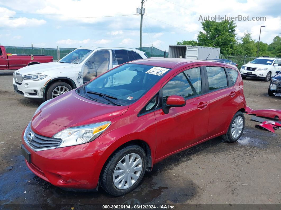 2014 Nissan Versa Note Sv Красный vin: 3N1CE2CP0EL417862