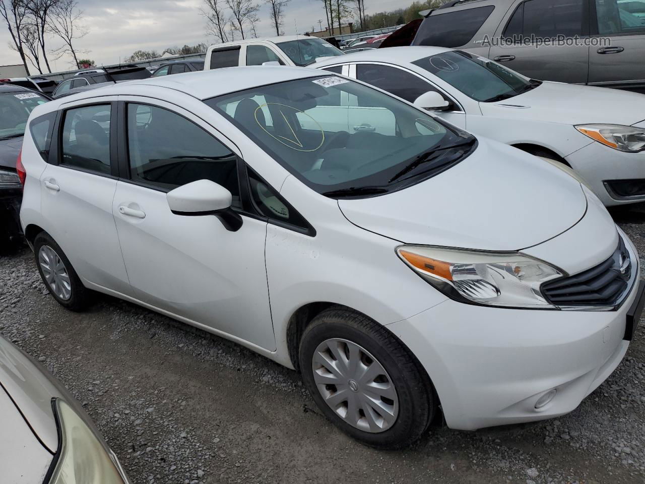 2016 Nissan Versa Note S White vin: 3N1CE2CP0GL352529