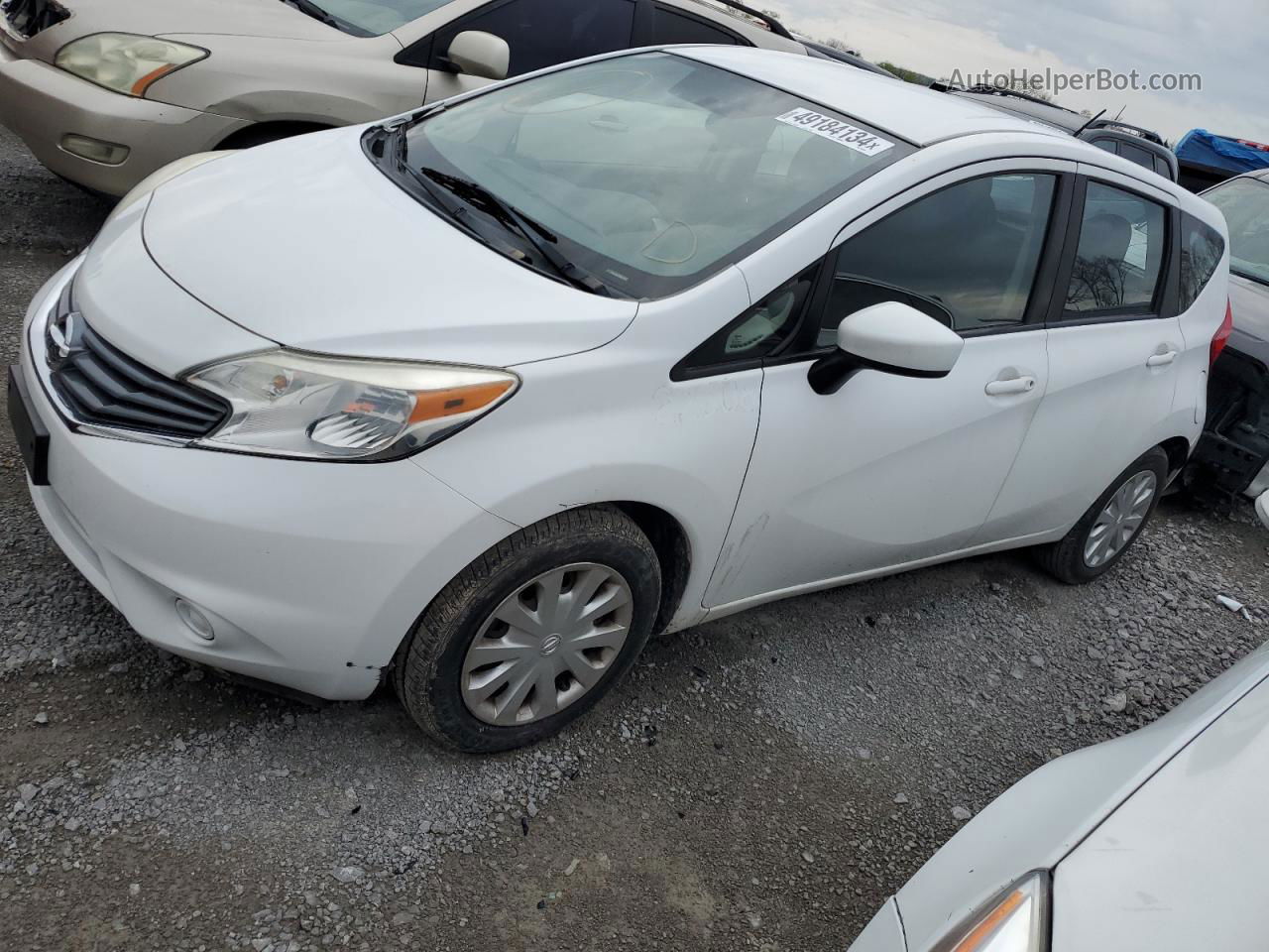 2016 Nissan Versa Note S White vin: 3N1CE2CP0GL352529