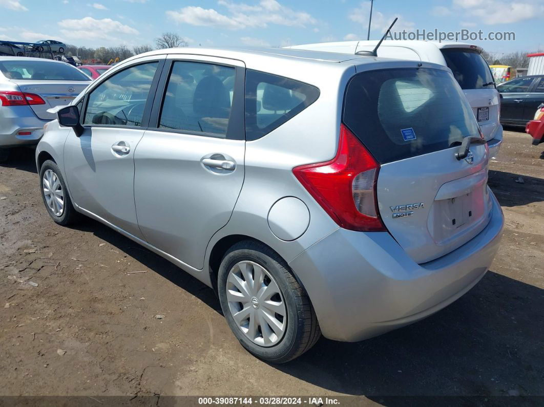 2016 Nissan Versa Note S (sr)/s Plus/sl/sr/sv Silver vin: 3N1CE2CP0GL369329