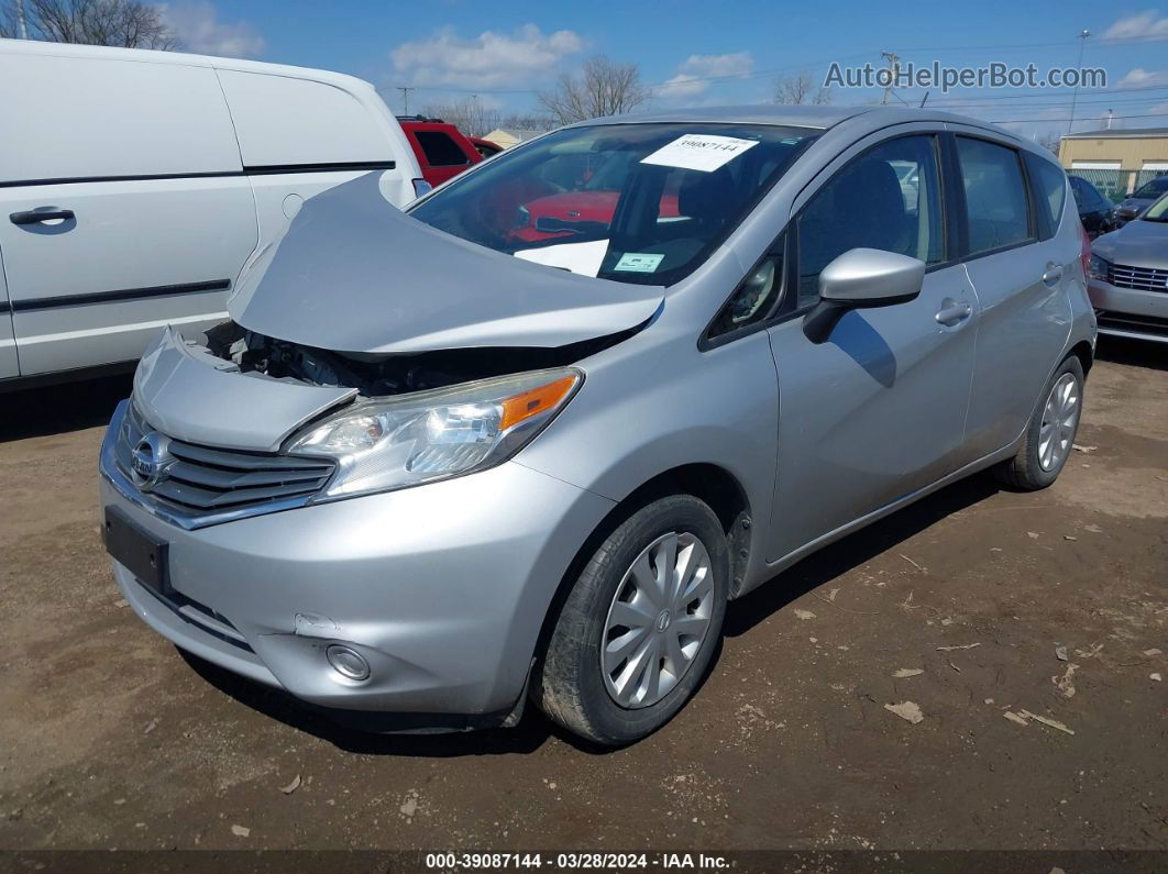 2016 Nissan Versa Note S (sr)/s Plus/sl/sr/sv Silver vin: 3N1CE2CP0GL369329