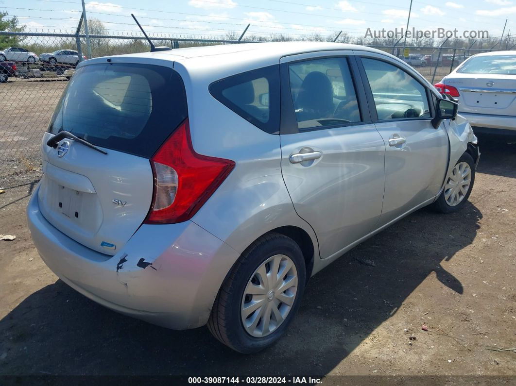 2016 Nissan Versa Note S (sr)/s Plus/sl/sr/sv Silver vin: 3N1CE2CP0GL369329