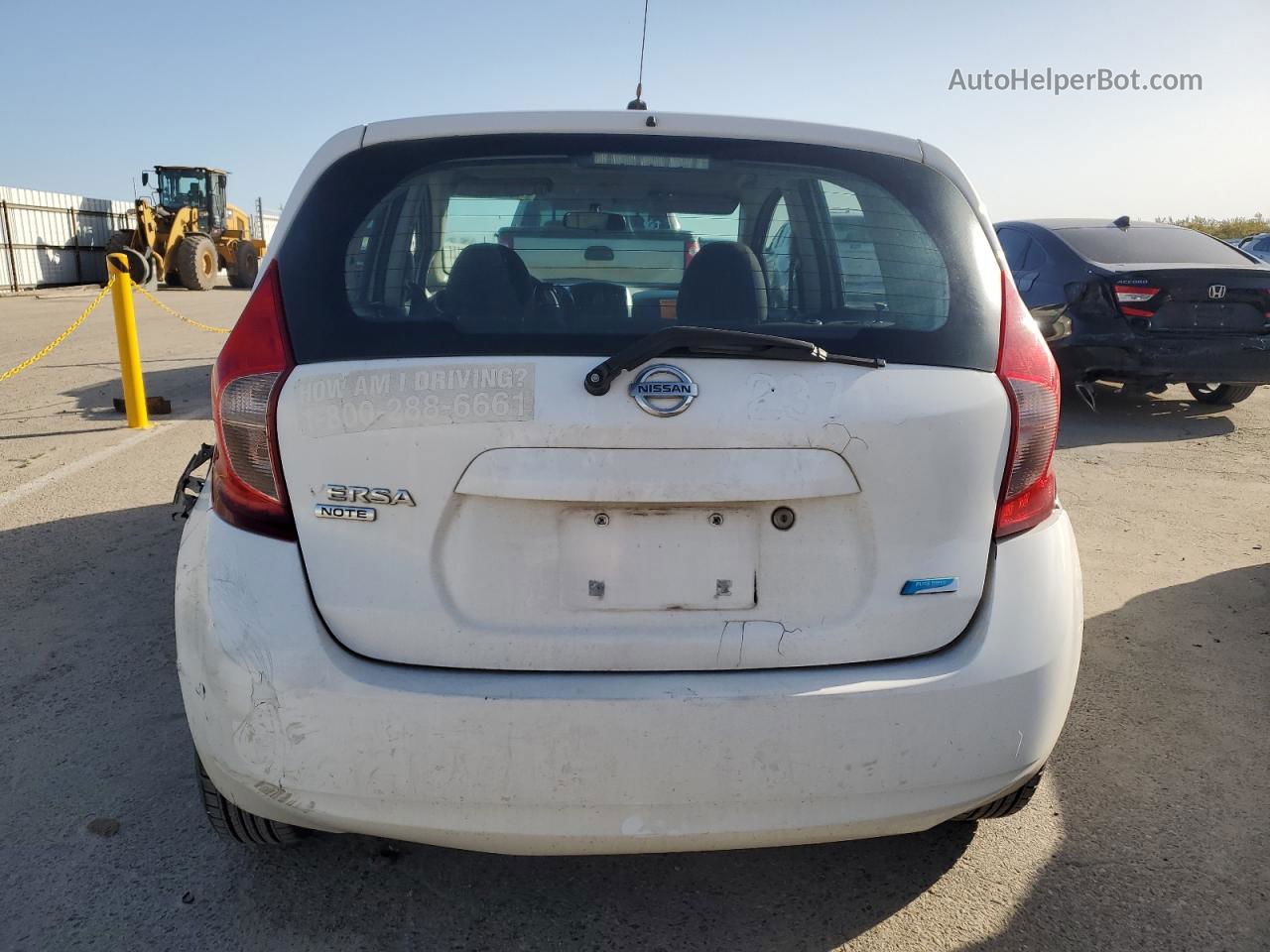 2016 Nissan Versa Note S White vin: 3N1CE2CP0GL390715