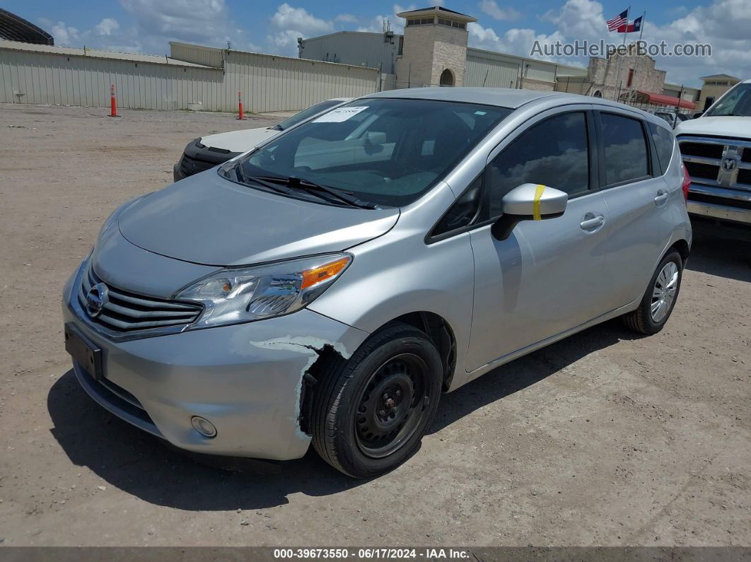 2016 Nissan Versa Note S (sr)/s Plus/sl/sr/sv Silver vin: 3N1CE2CP0GL400093