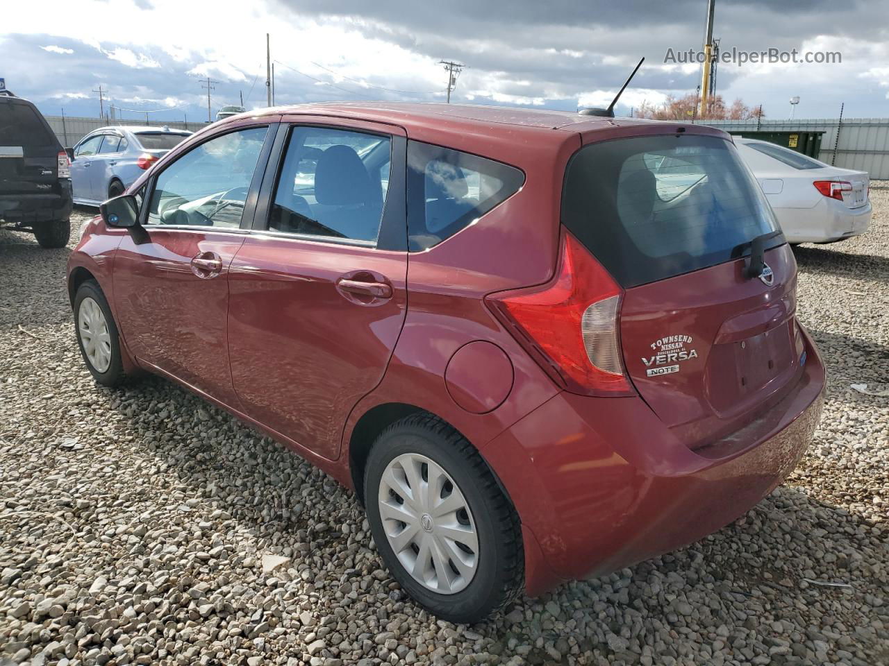 2016 Nissan Versa Note S Red vin: 3N1CE2CP0GL400112