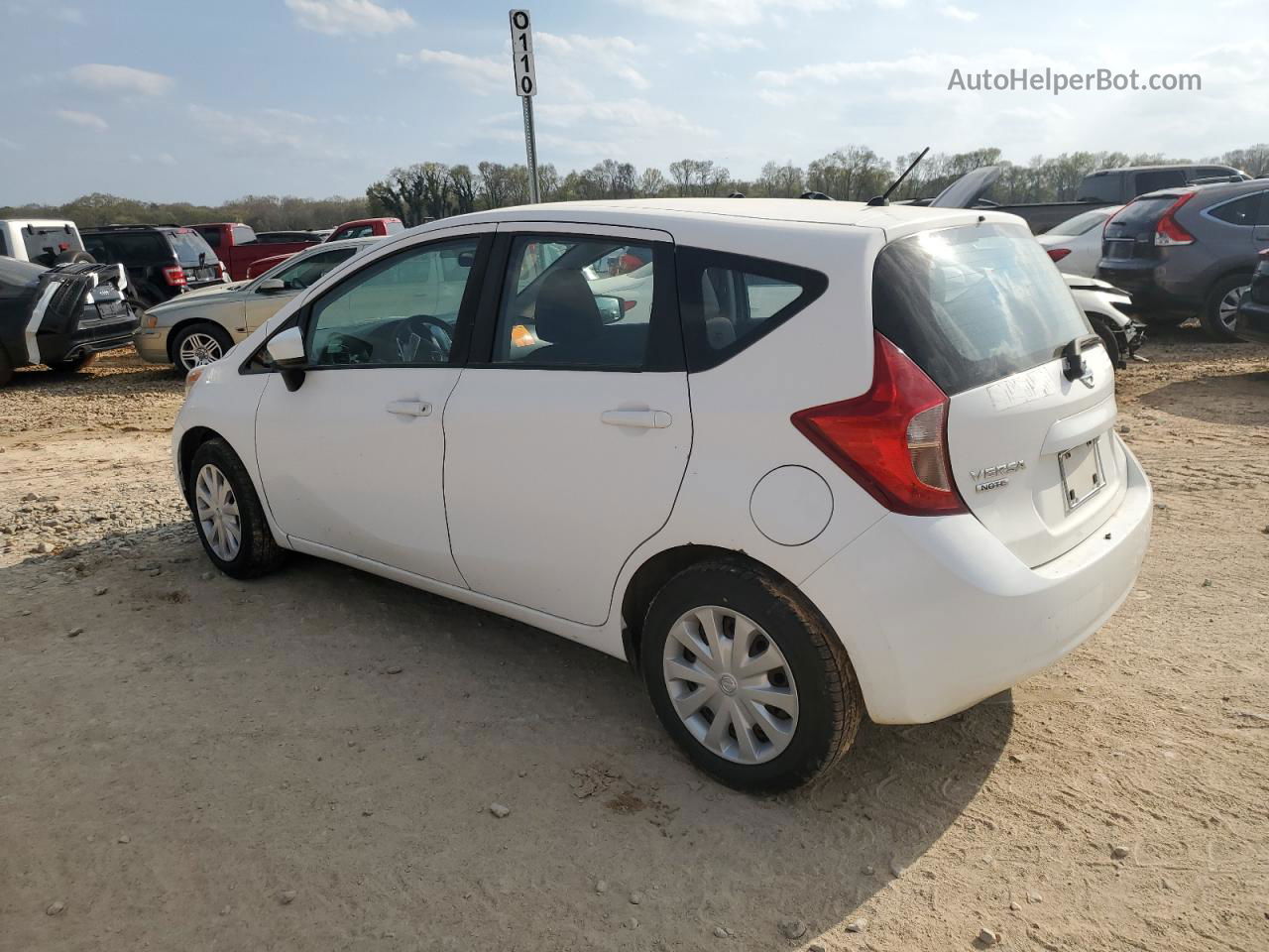 2016 Nissan Versa Note S Белый vin: 3N1CE2CP0GL409361