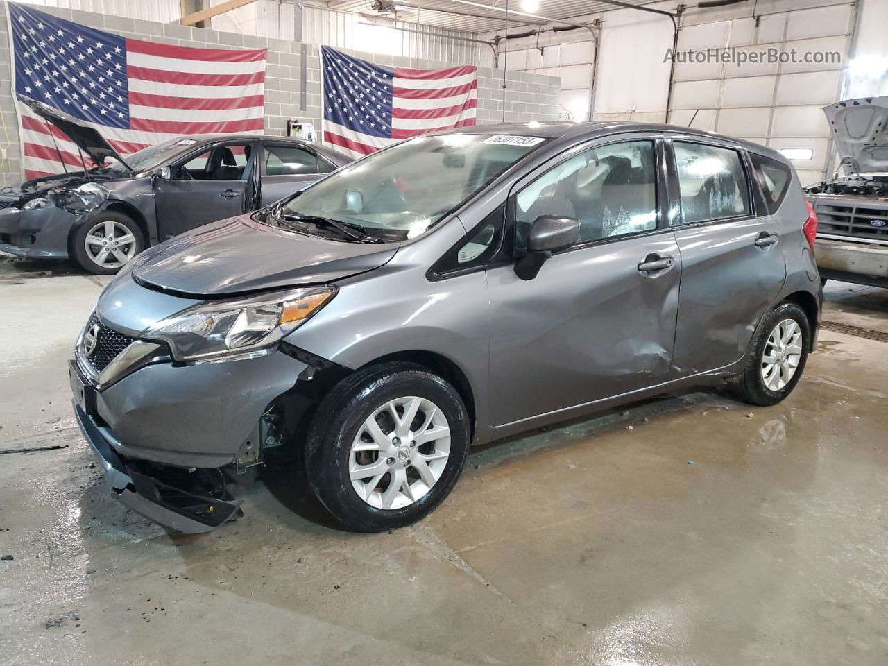 2018 Nissan Versa Note S Silver vin: 3N1CE2CP0JL354515