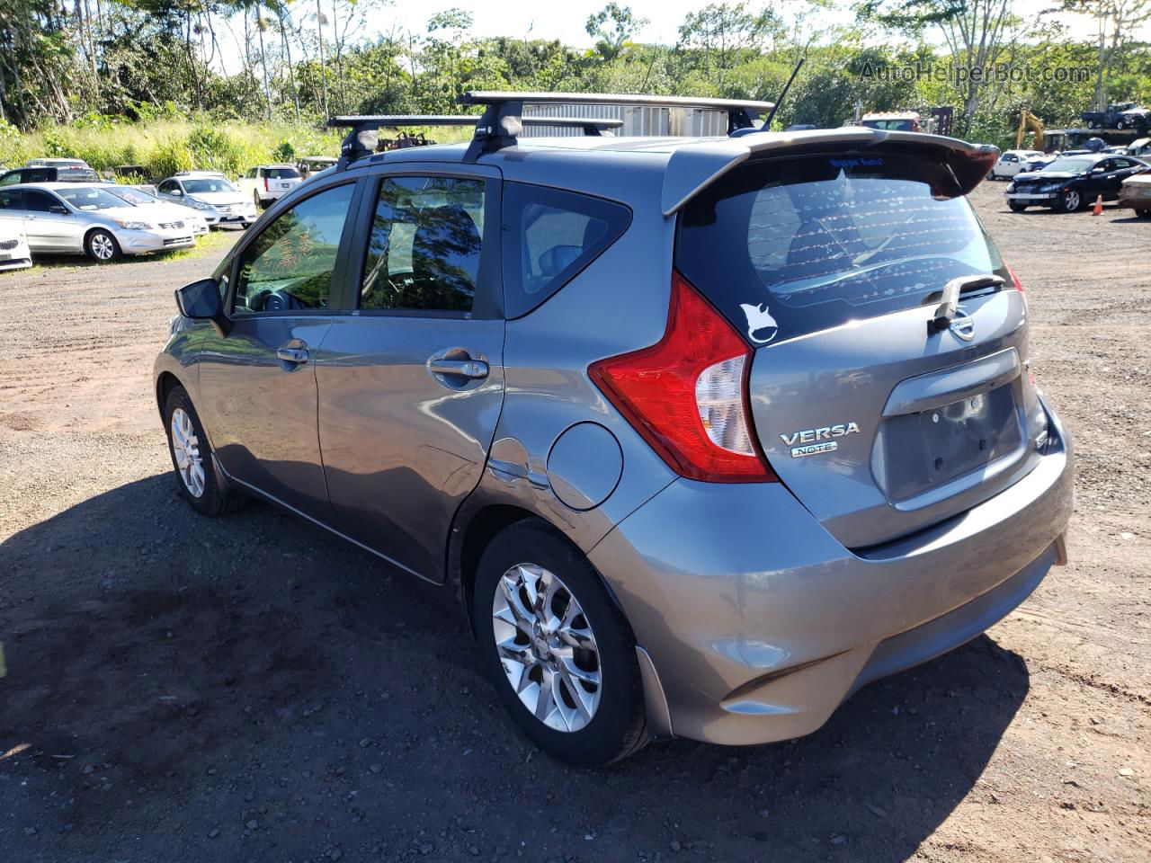 2018 Nissan Versa Note S Серый vin: 3N1CE2CP0JL356068