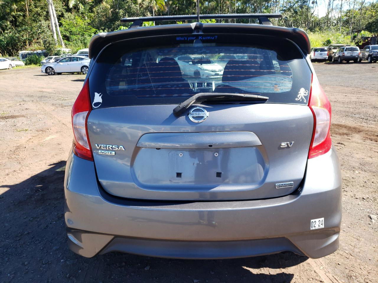 2018 Nissan Versa Note S Gray vin: 3N1CE2CP0JL356068