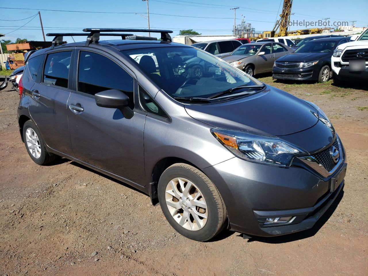 2018 Nissan Versa Note S Gray vin: 3N1CE2CP0JL356068