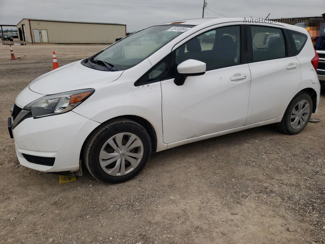 2018 Nissan Versa Note S White vin: 3N1CE2CP0JL357429