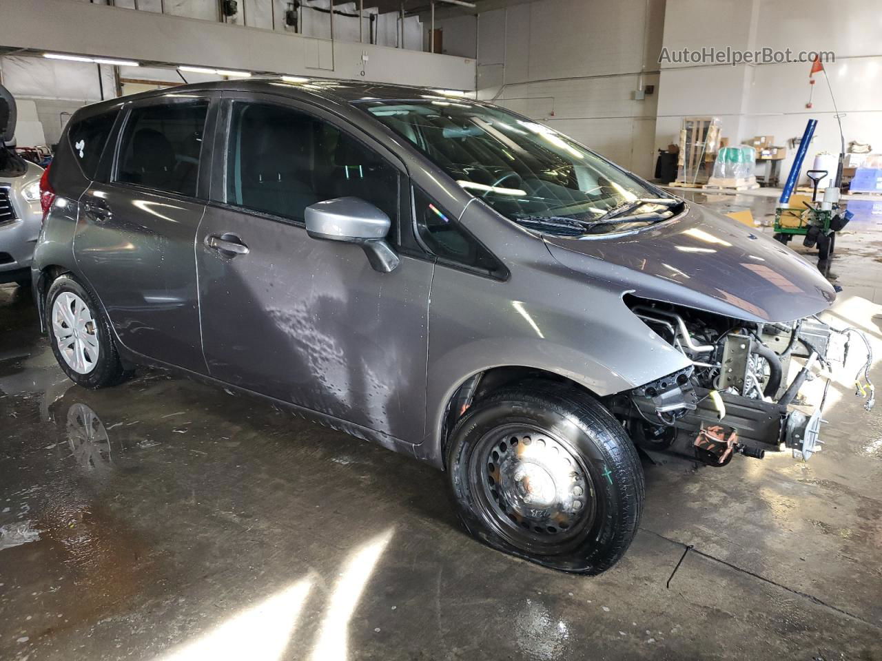 2018 Nissan Versa Note S Gray vin: 3N1CE2CP0JL369760