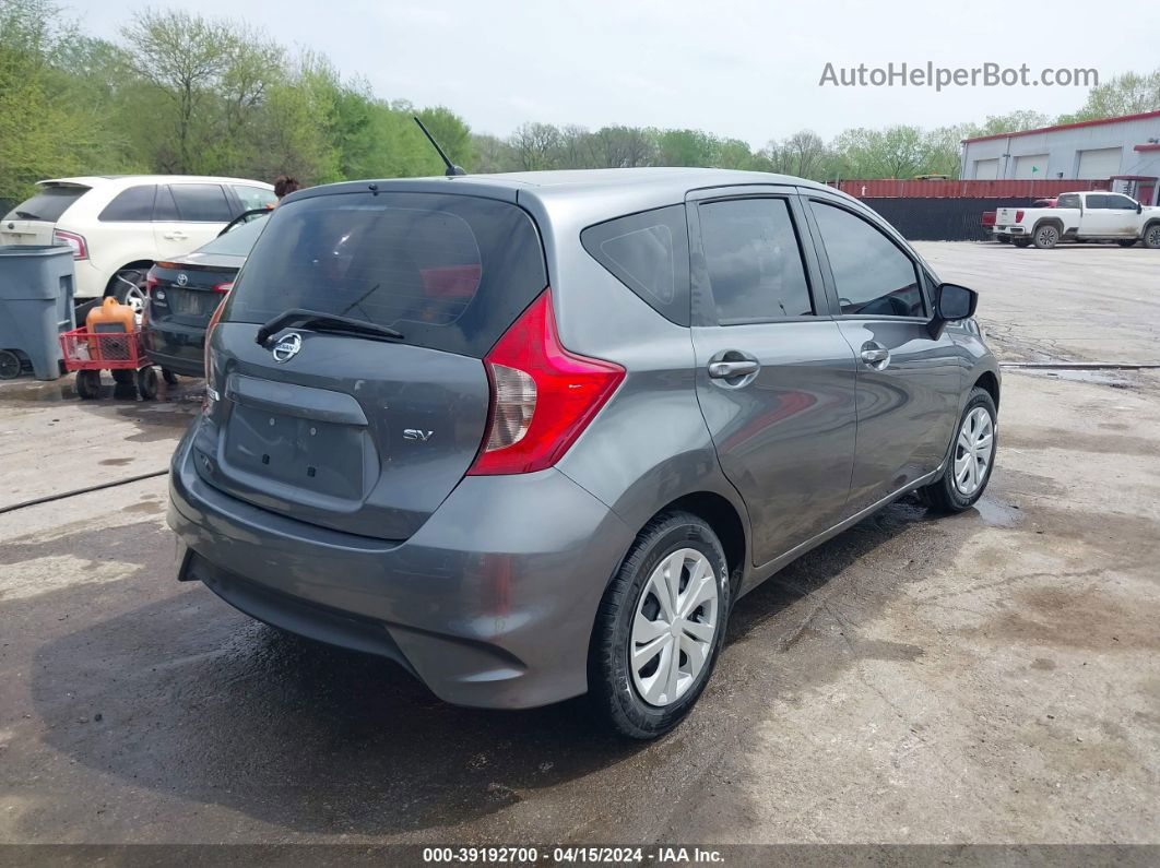 2019 Nissan Versa Note Sv Серый vin: 3N1CE2CP0KL354497