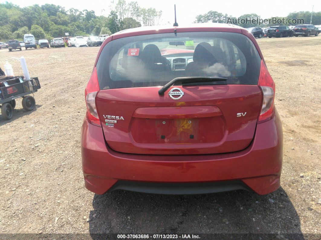 2019 Nissan Versa Note Sv Red vin: 3N1CE2CP0KL359201