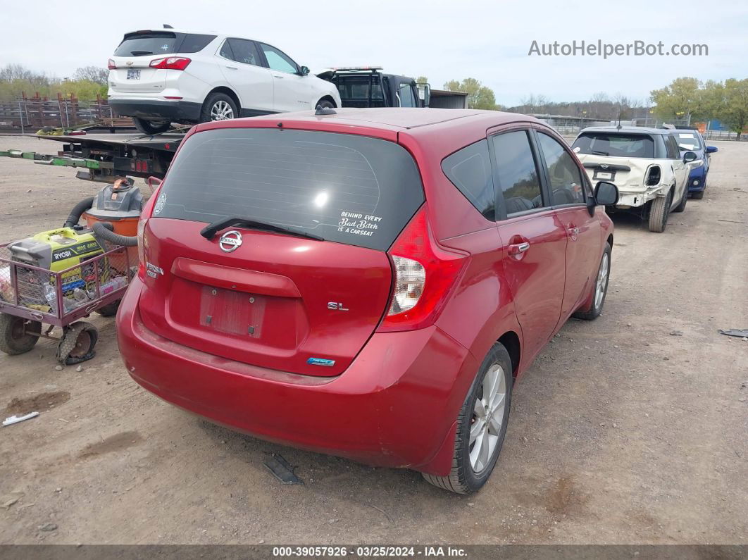 2014 Nissan Versa Note Sv Red vin: 3N1CE2CP1EL355596