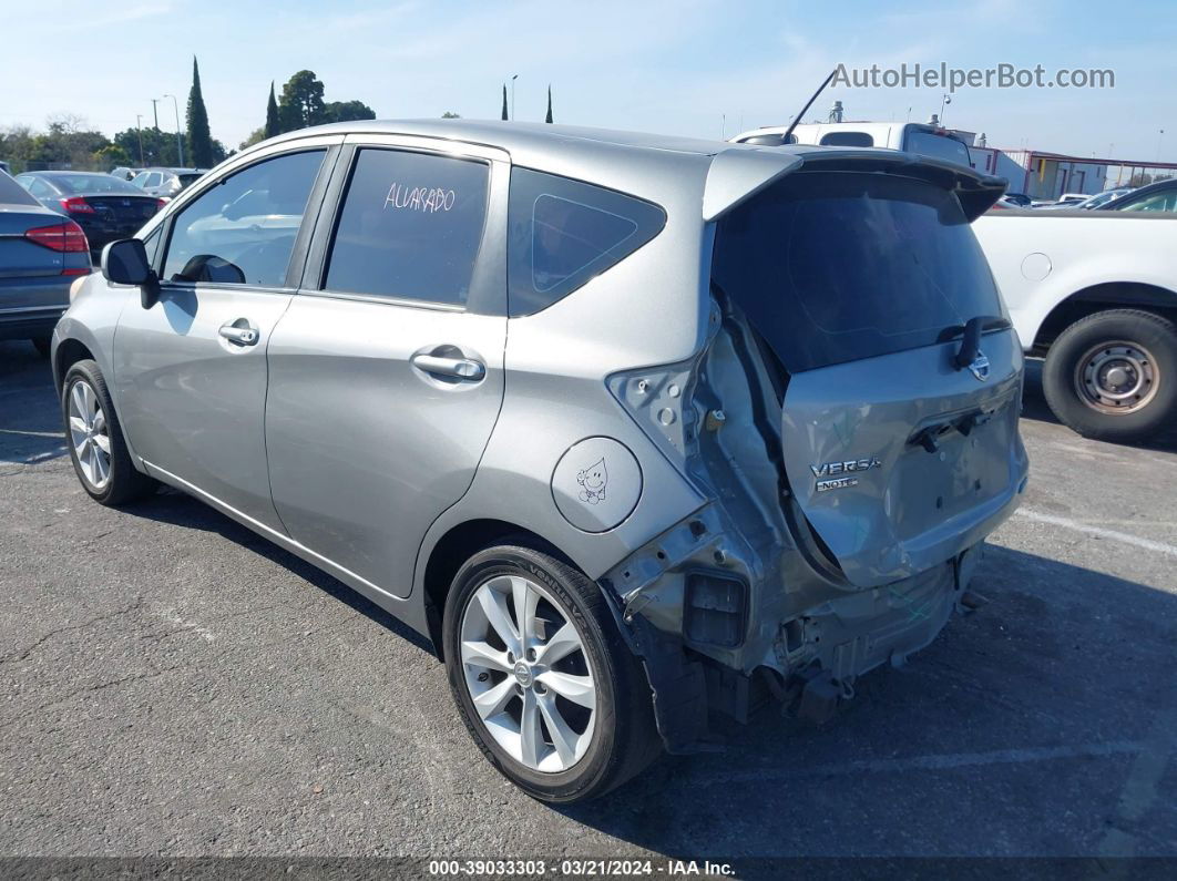 2014 Nissan Versa Note Sv Серебряный vin: 3N1CE2CP1EL360555