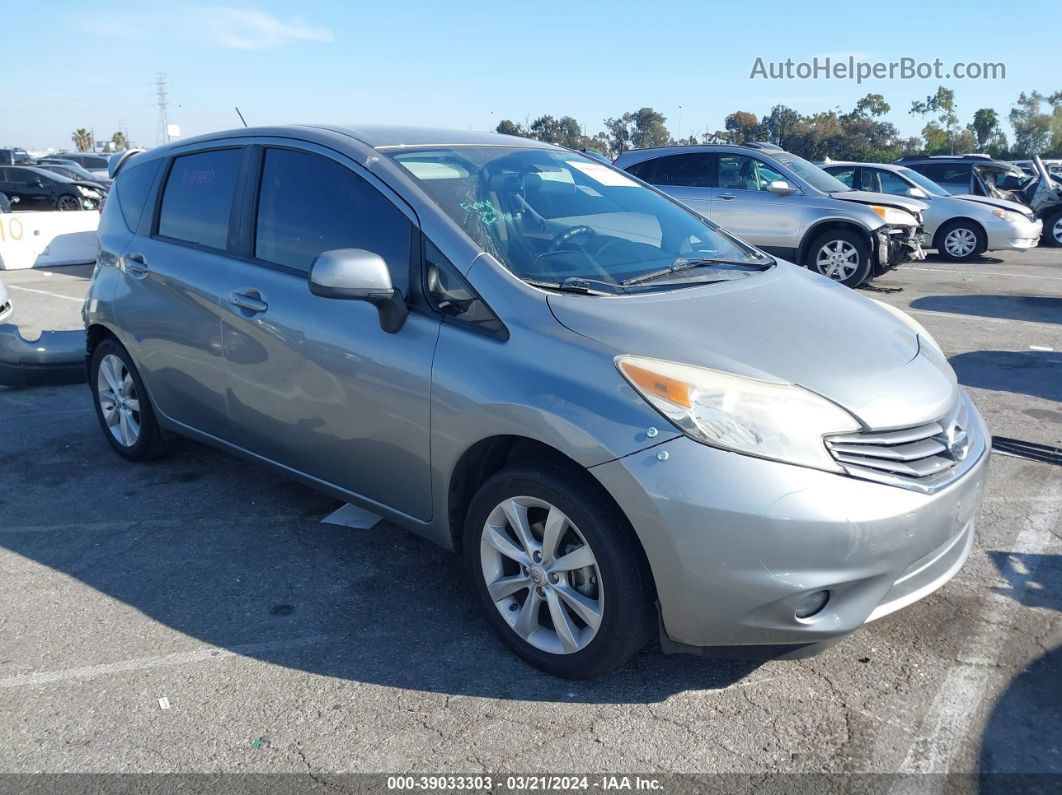 2014 Nissan Versa Note Sv Серебряный vin: 3N1CE2CP1EL360555