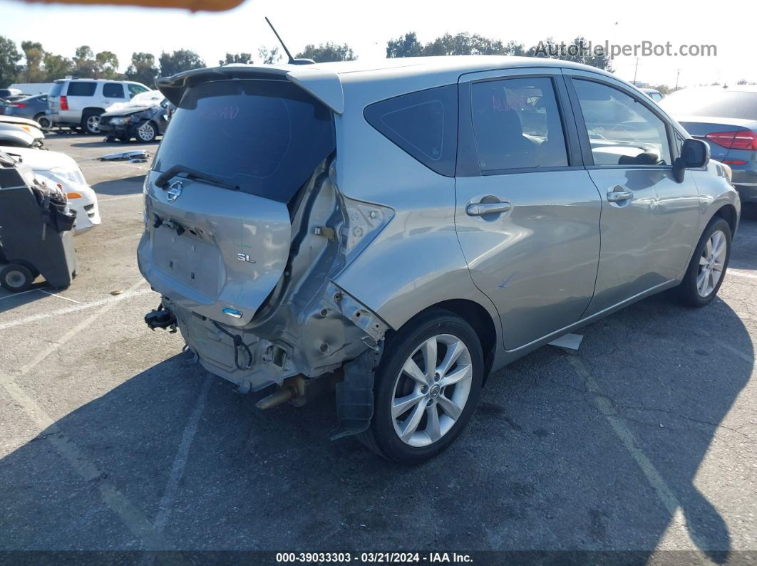 2014 Nissan Versa Note Sv Серебряный vin: 3N1CE2CP1EL360555