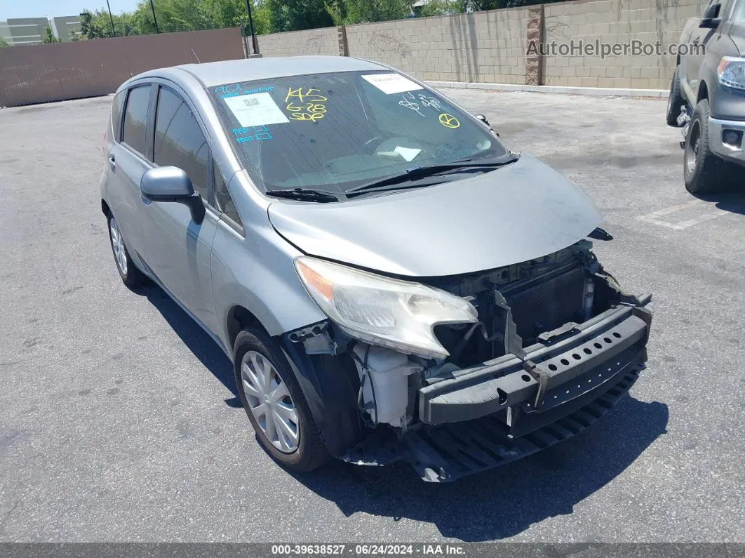 2014 Nissan Versa Note Sv Серебряный vin: 3N1CE2CP1EL366372