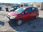 2014 Nissan Versa Note S Plus Red vin: 3N1CE2CP1EL406479