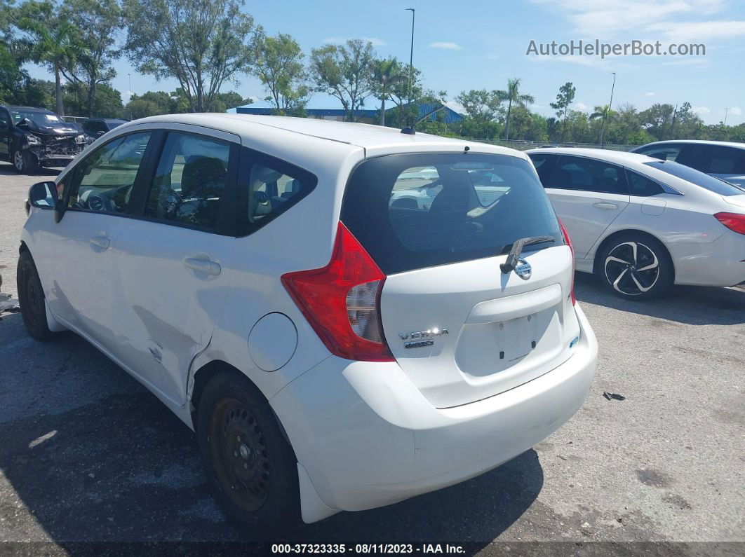 2014 Nissan Versa Note S/s Plus/sv White vin: 3N1CE2CP1EL418762