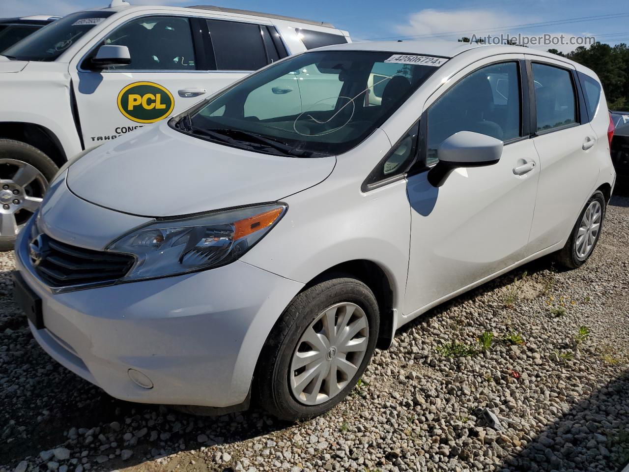 2016 Nissan Versa Note S Белый vin: 3N1CE2CP1GL397544