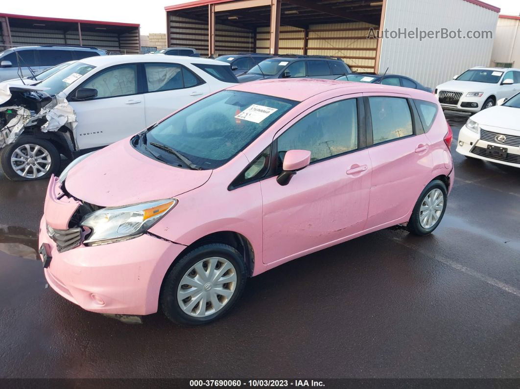 2016 Nissan Versa Note S/s Plus/sv/sr/sl Pink vin: 3N1CE2CP1GL400510