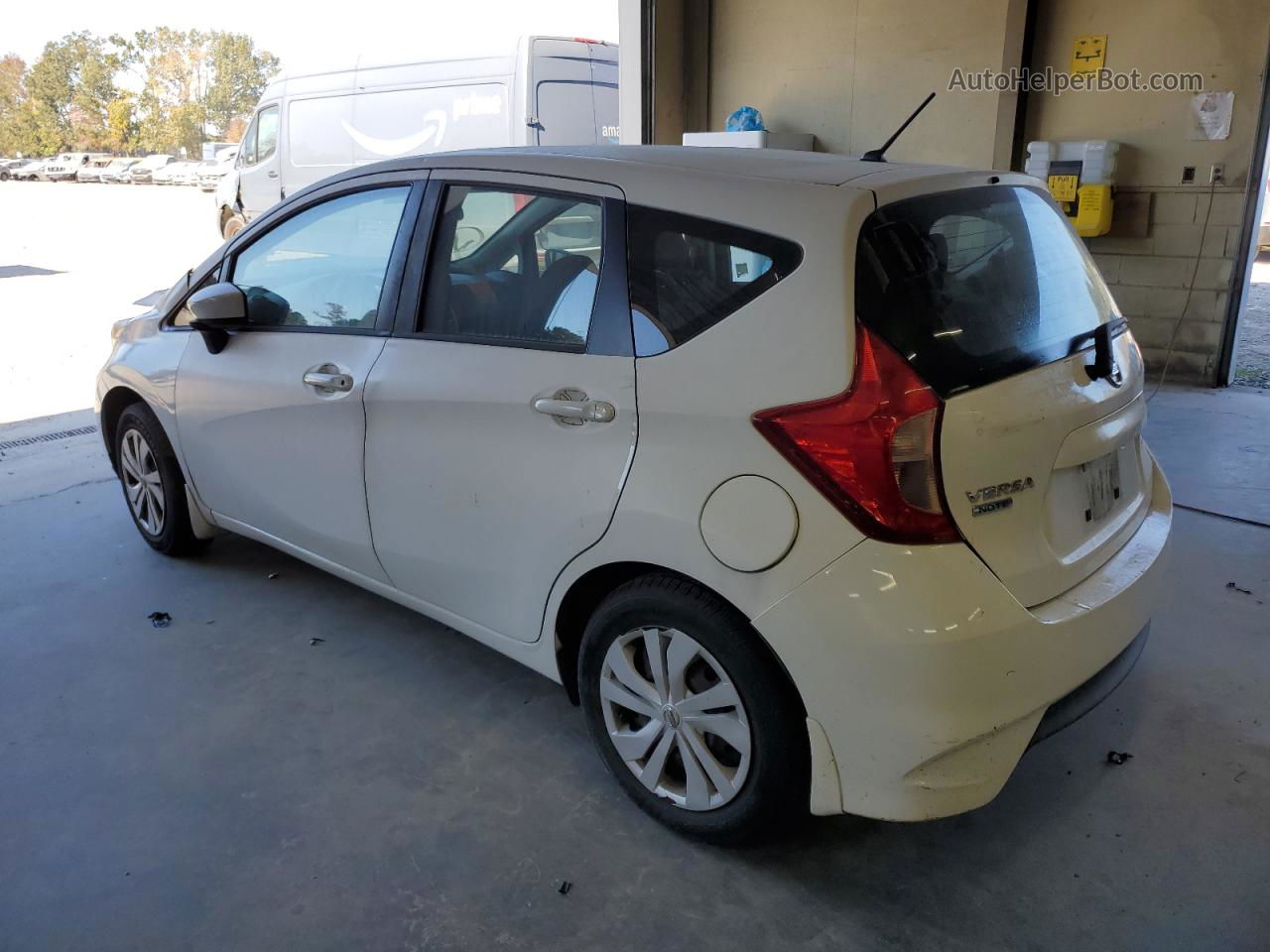 2018 Nissan Versa Note S Белый vin: 3N1CE2CP1JL356483