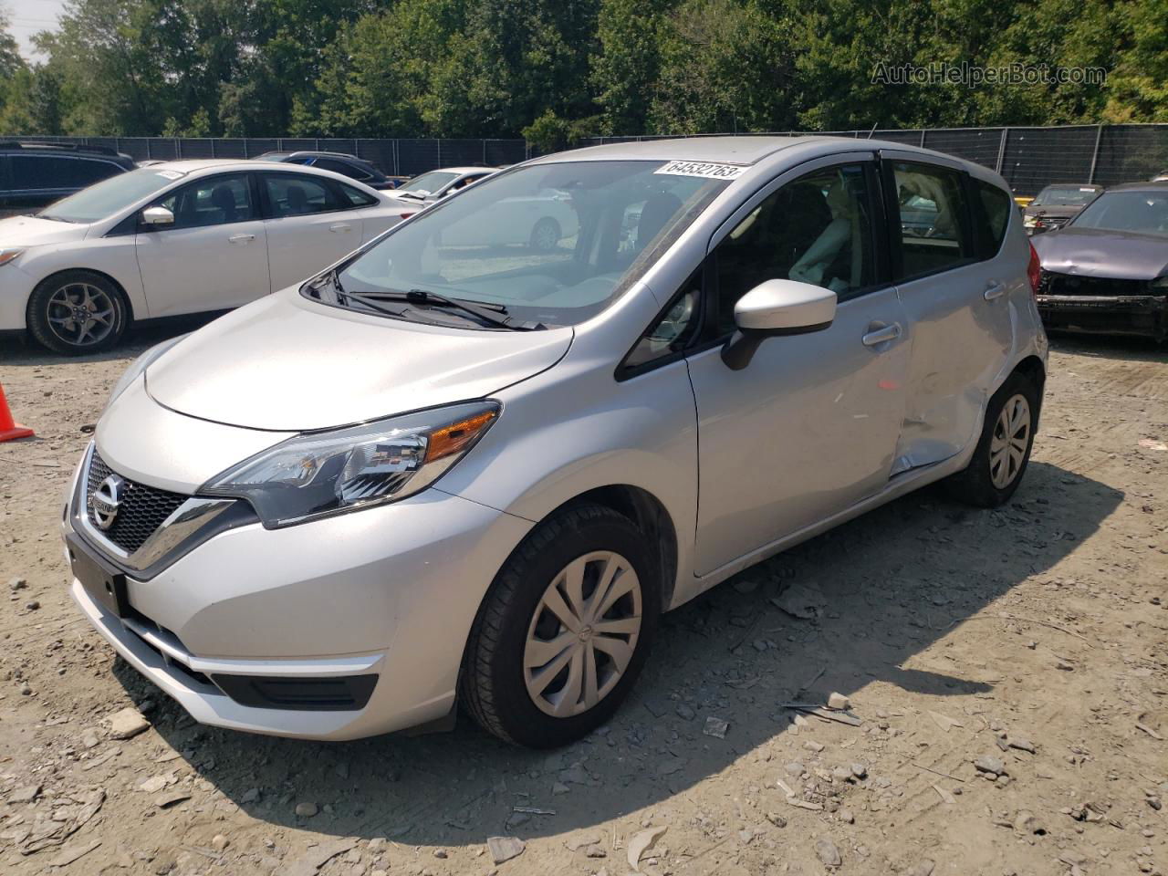 2018 Nissan Versa Note S Silver vin: 3N1CE2CP1JL356922