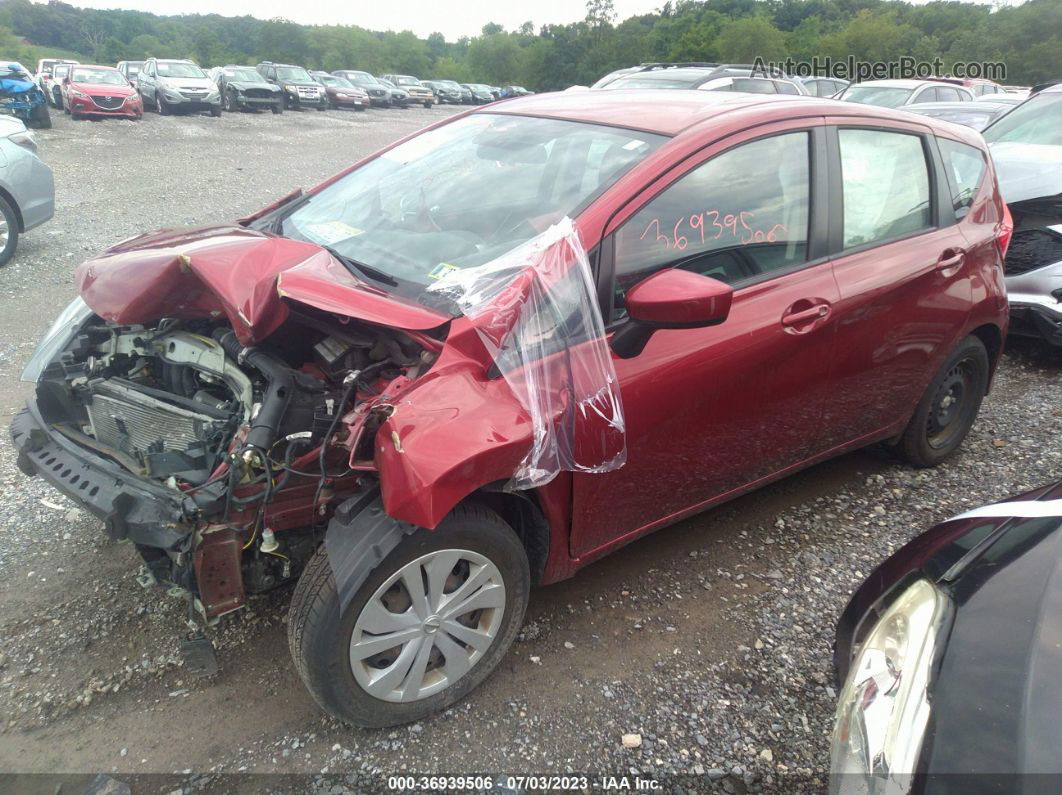 2019 Nissan Versa Note S Maroon vin: 3N1CE2CP1KL365881