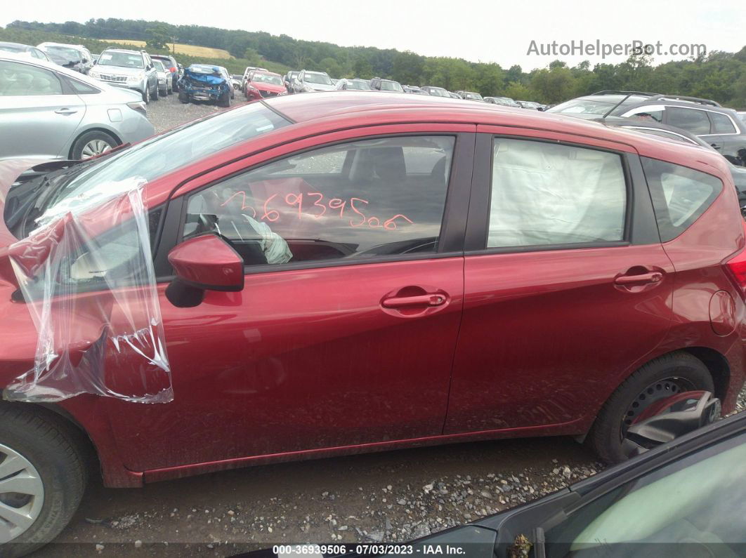 2019 Nissan Versa Note S Maroon vin: 3N1CE2CP1KL365881