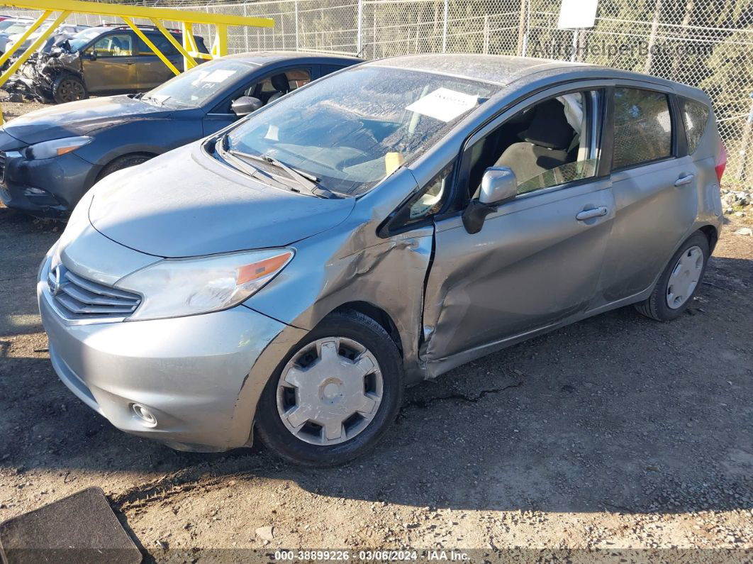 2014 Nissan Versa Note S (sr) Gray vin: 3N1CE2CP2EL367076