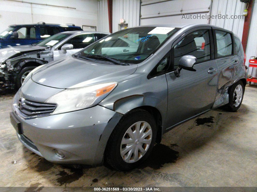 2014 Nissan Versa Note Sv Серый vin: 3N1CE2CP2EL382080