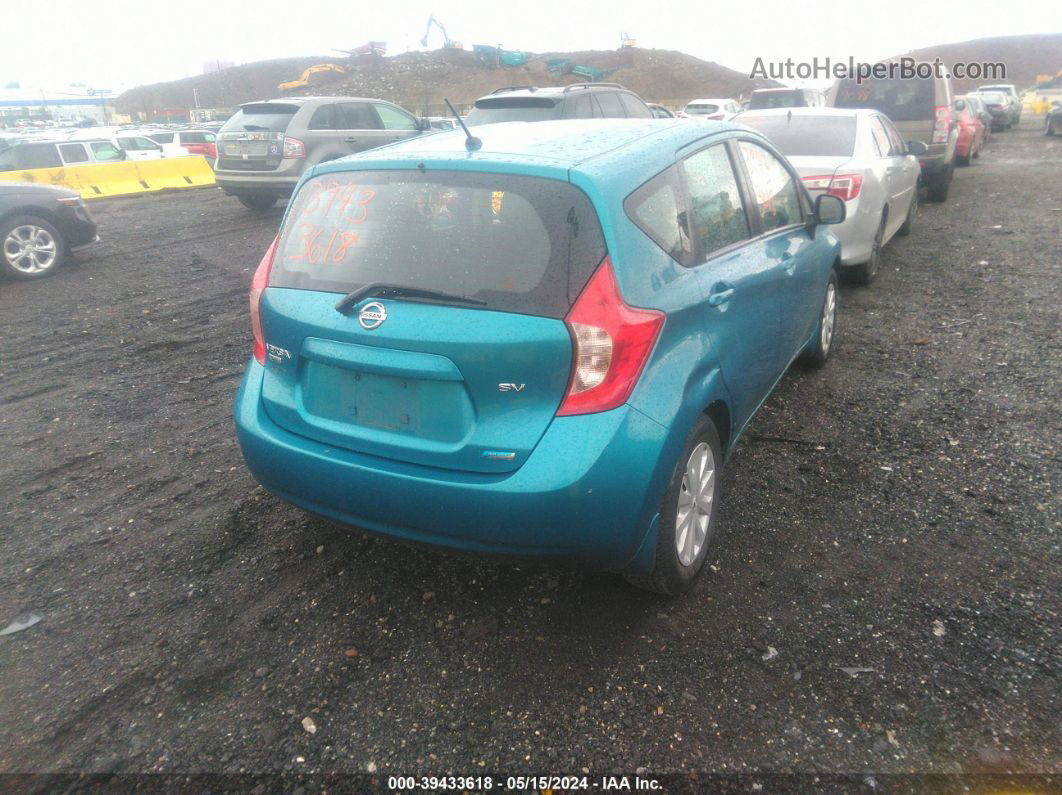 2014 Nissan Versa Note Sv Бирюзовый vin: 3N1CE2CP2EL403655